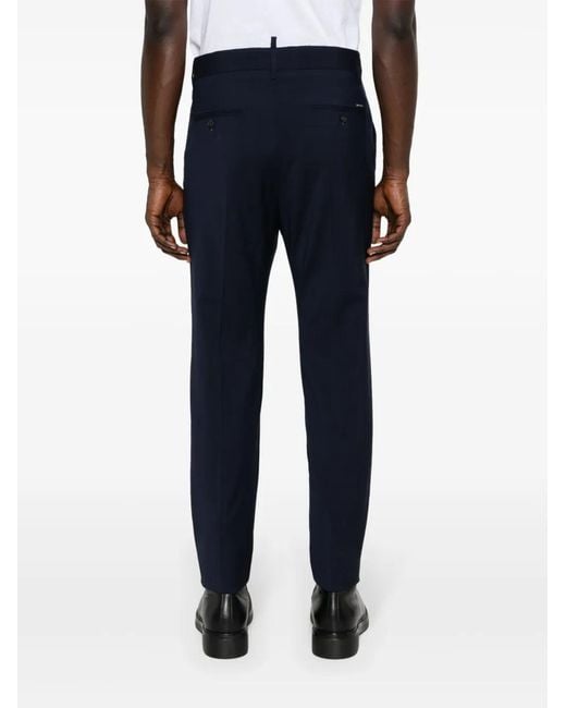 DSquared² Blue Trousers for men