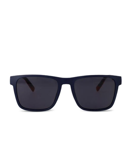 メンズ Tommy Hilfiger Th2144 ウェリントン サングラス Blue