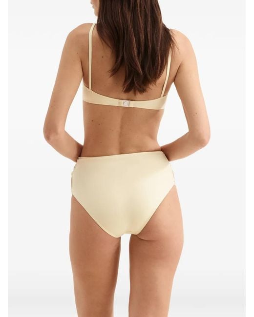 Eres Natural Bloom Cutout Bikini Top
