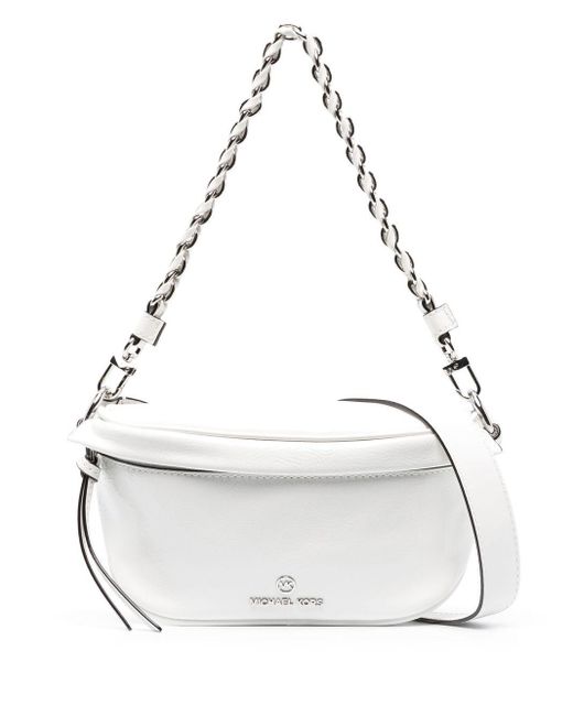 MICHAEL Michael Kors Sling Messenger Bag in White Lyst UK