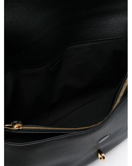 Tom Ford Black Chain-link Strap Shoulder Bag
