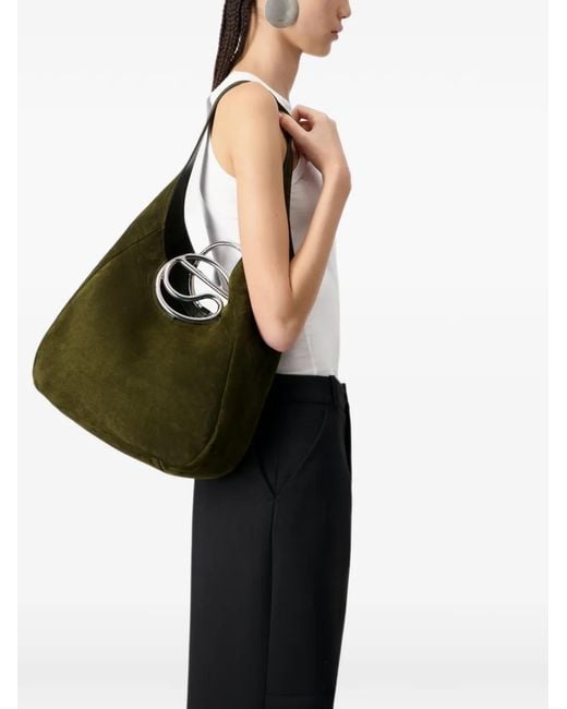 Coperni Green C Shoulder Bag