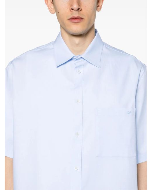 DARKPARK White Vale Cotton Shirt for men