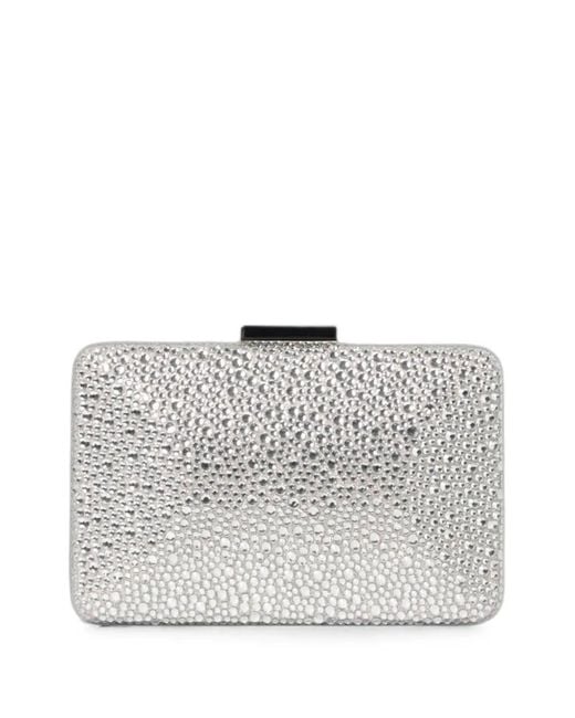 Twentyfourhaitch Gray Niger Clutch Bag