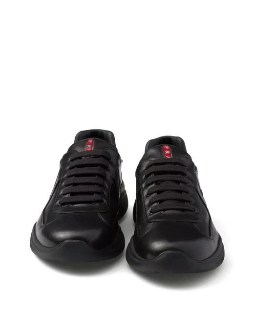 Prada Black Baskets Americas's Cup for men