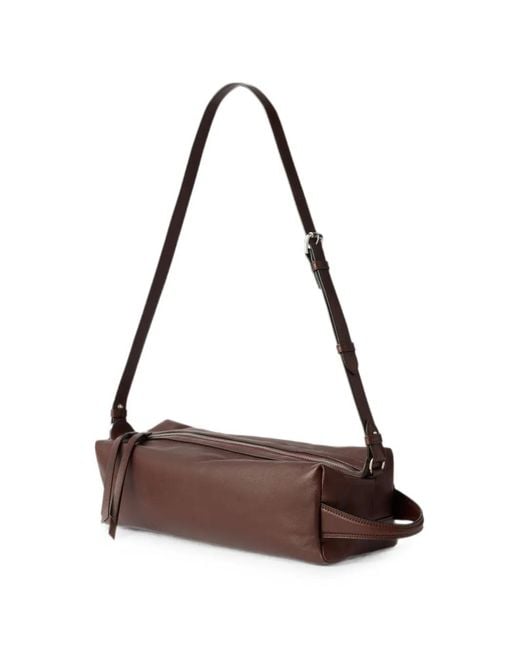 Lemaire Brown Care Shoulder Bag