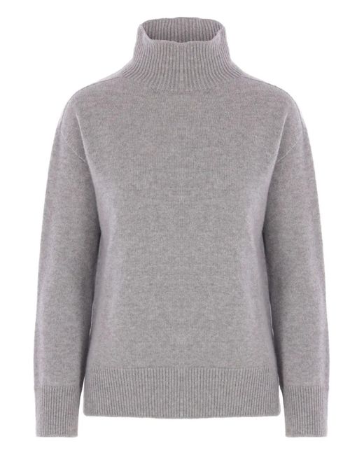 Pull À Col Roulé Max Mara en coloris Gray