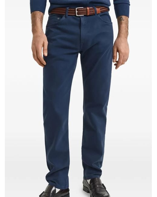 Gant Blue Buttoned Jeans for men