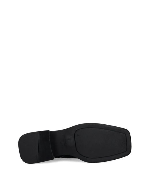 Vagabond Black 47Mm Blanca Square-Toe Ankle Boots