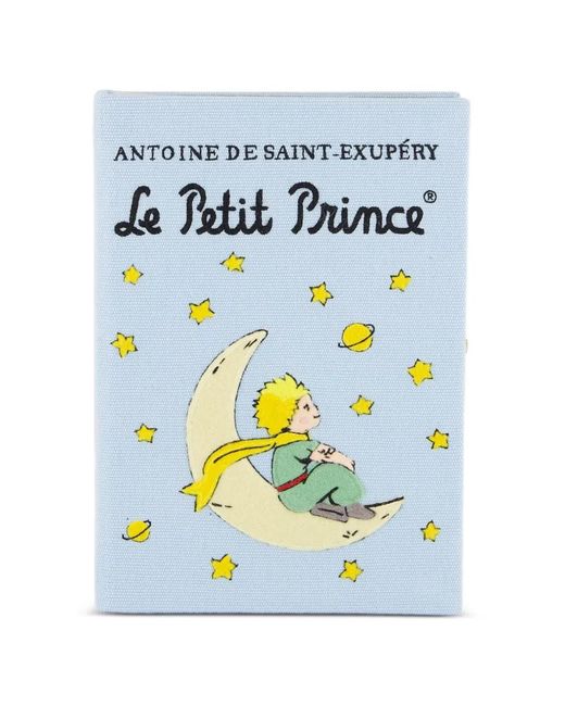 Olympia Le-Tan Blue Book Petite Prince Clutch