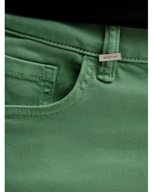 Benetton Green Jean Évasé