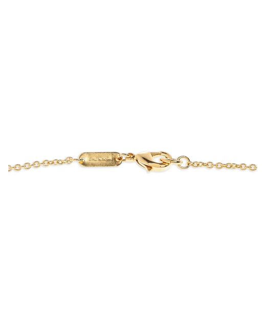 Dolce & Gabbana White Logo-Pendant Necklace