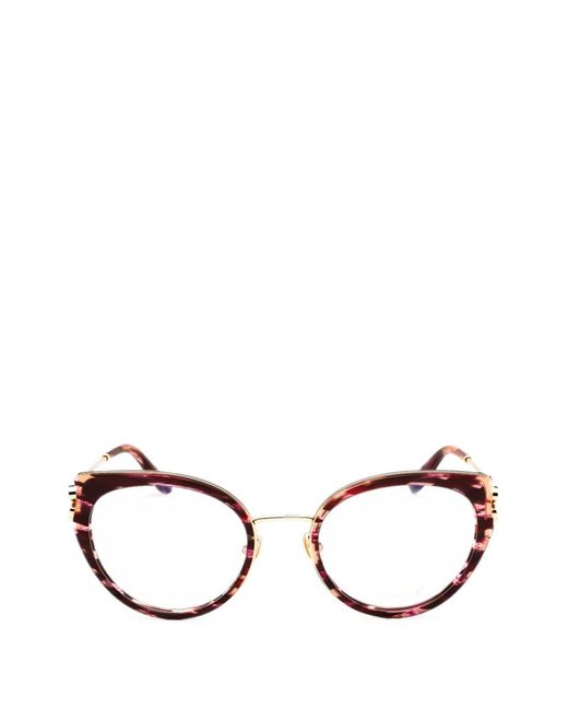 Chopard Natural Cat-Eye Frame Glasses