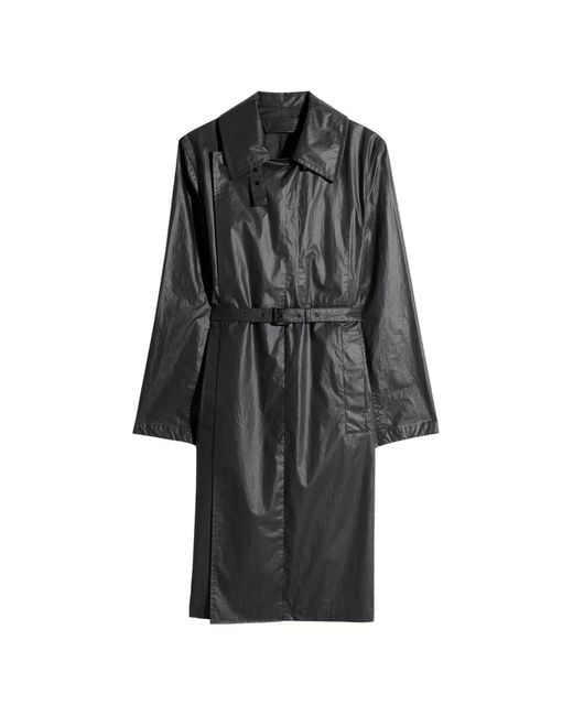 Lemaire Gray Light Wrap Coat