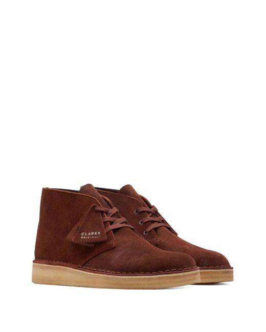 Clarks Brown Desert Coal "British Tan" Desert Boots for men