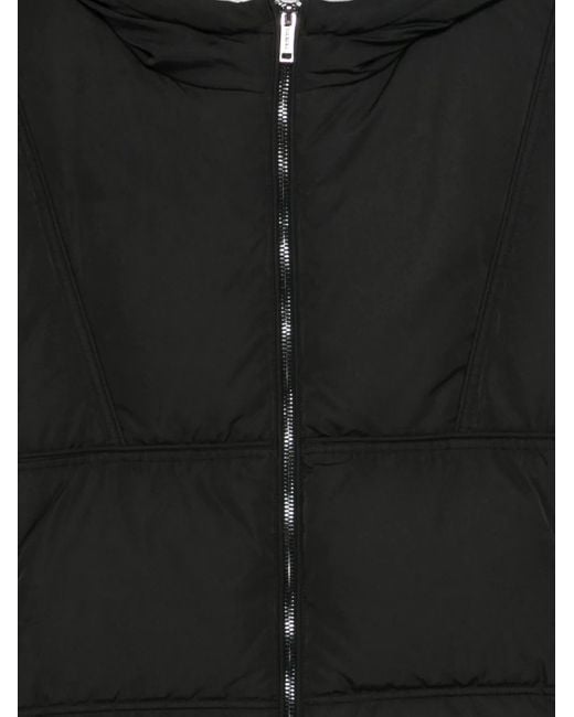 Iceberg Black Hooded Down Jacket