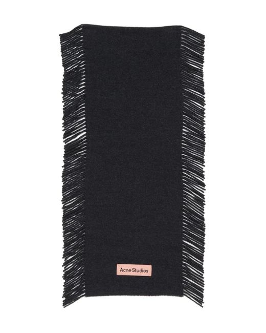 Sciarpa Mélange di Acne in Black
