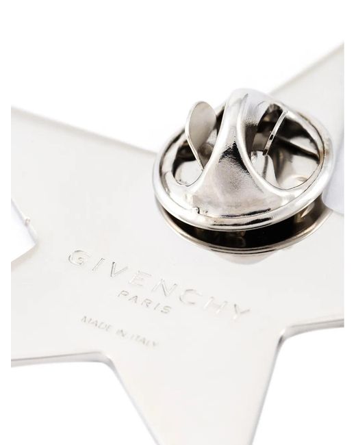 Star Pin di Givenchy in White da Uomo