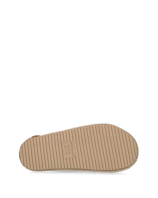 Bohonomad Brown Buckle-Fastening Rope-Trimmed Espadrilles