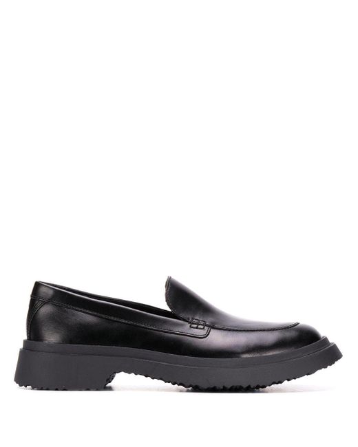 Camper Black Walden Chunky Sole Loafers