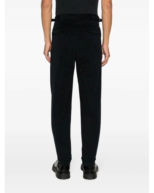 Briglia 1949 Black Quartieris Stretch-Cotton Trousers for men
