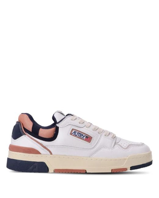 Autry White Clc Low-Top Sneakers for men