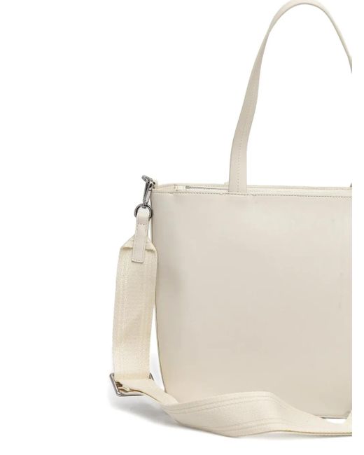 Marc O' Polo Natural Logo-Embossed Tote Bag