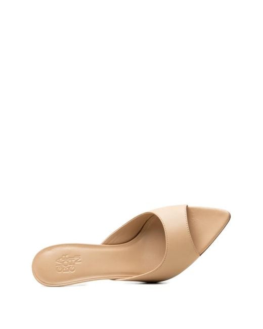 Gia Borghini Natural Open-Toe Sandals