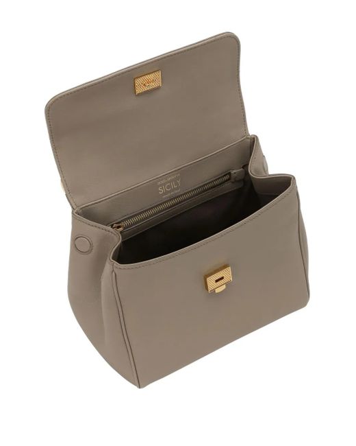 Borsa A Mano My Sicily Piccola di Dolce & Gabbana in Natural
