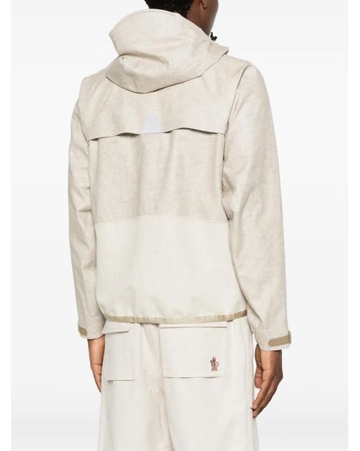 Moncler White Blagnac Hooded Jacket for men
