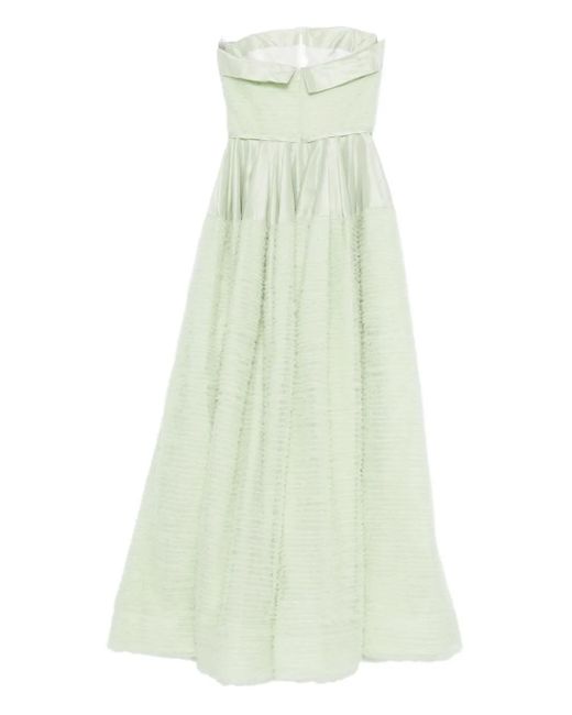 Viktor & Rolf Green Ruffled Dress
