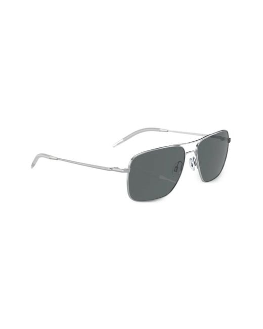 Oliver Peoples Gray Clifton Sunglasses for men