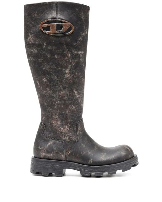 DIESEL Black D-Hammer Hb Dw Boots