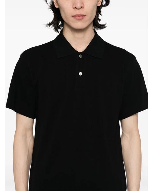 Polo De Algodón Comme des Garçons de hombre de color Black