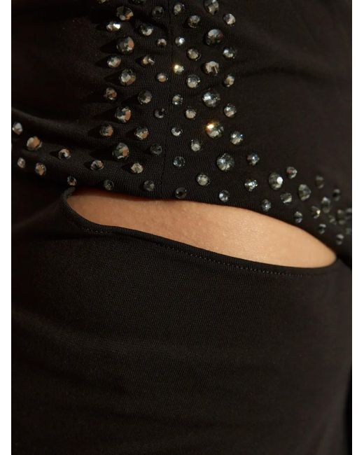 The Attico Black Fitted Dress