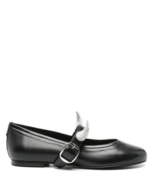 Bailarinas Horn de x Disney Coperni de color Black