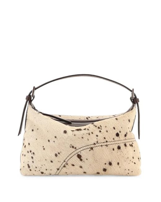 Atp Atelier Metallic Mini Vadena Two-Way Tote Bag