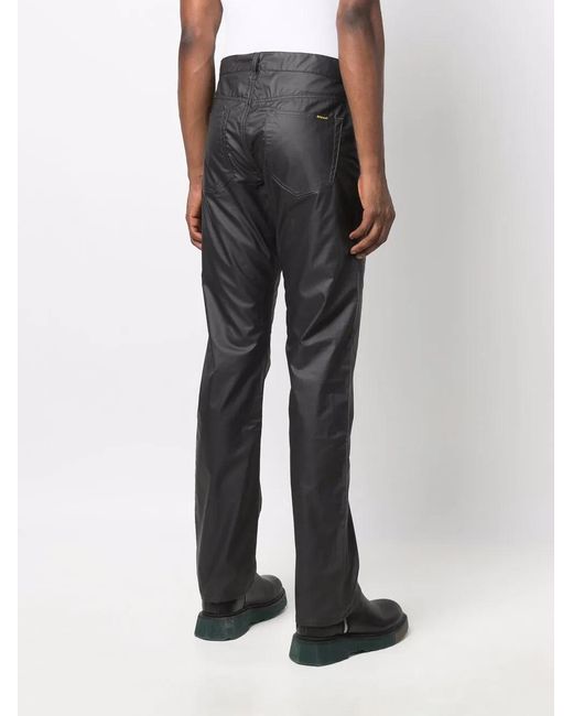 DIESEL Gray Dxd-22-P07 Coated Trousers