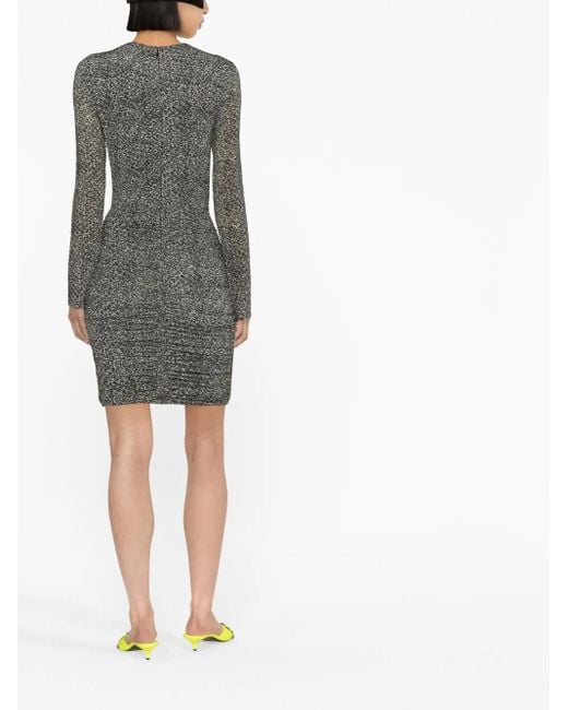Isabel Marant Gray Jana Mini Dress