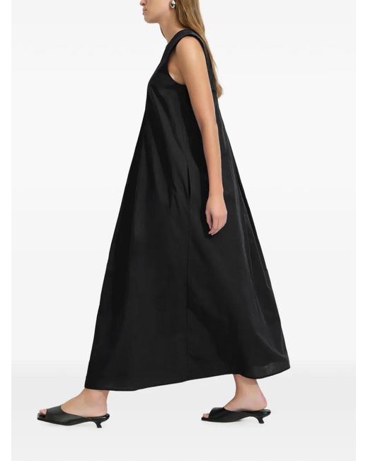 MARCELLA Black Robe Longue Helena