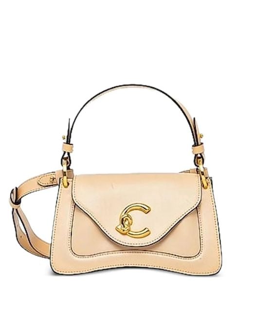 Coccinelle Metallic Umhängetasche Aus Leder