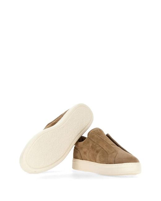 Hogan Brown Chaussures À Design Sans Lacets for men