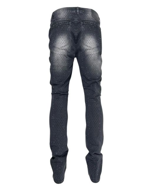 Jeans Bryant Con Cristalli di RTA in Blue da Uomo