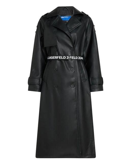 Trench di Karl Lagerfeld in Black