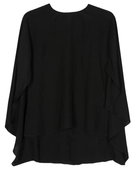Blouse À Design De Cape Rodebjer en coloris Black