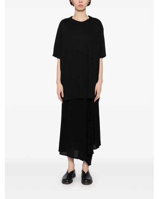 Yohji Yamamoto コットン Tシャツ Black