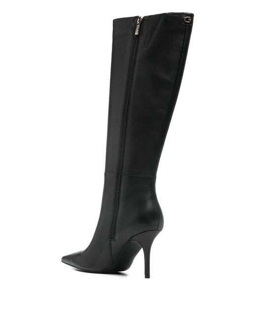 Guess Black Pointed Boots