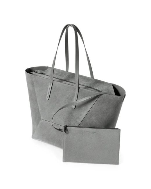 Brunello Cucinelli Gray Bc Duo Bag