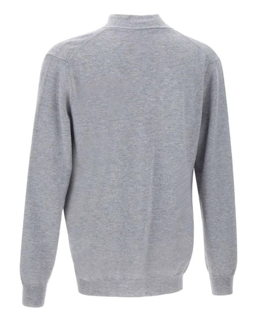 メンズ Kangra ウール カーディガン Gray