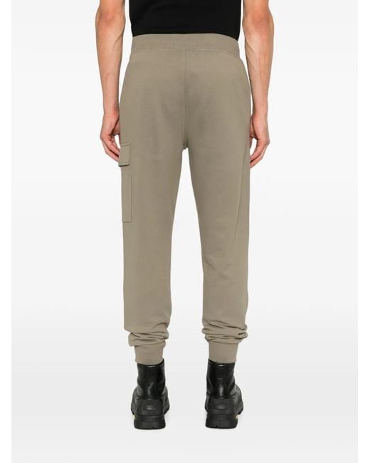 C P Company Gray Lens-Detail Cargo Pants for men